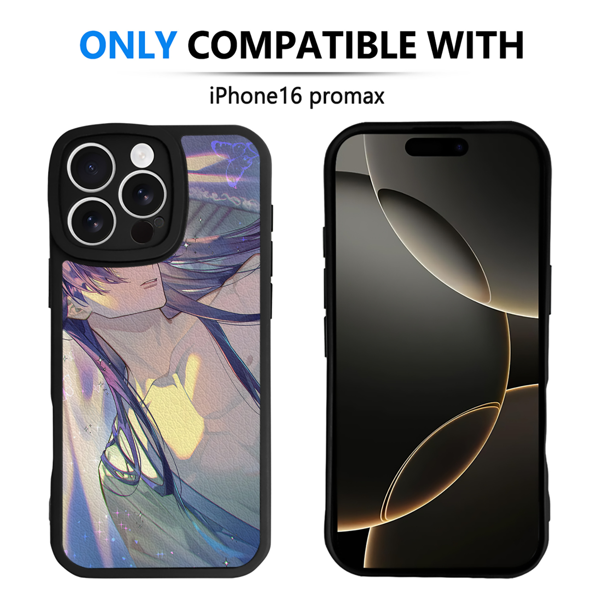 （画像用） 薬屋のひとりごと The Apothecary Diaries 【iPhone 16シリーズ対応】シリコンスマホケース（レザー調） 材質：シリコン